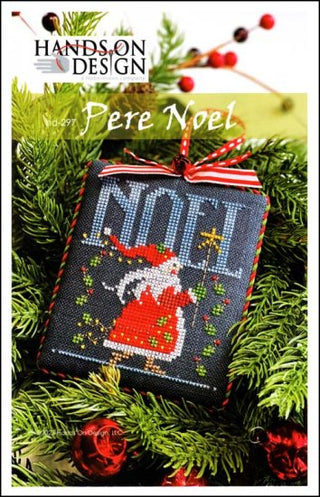 Pere Noel Cross Stitch Pattern by Hands On Design - Premium Pattern, Cross Stitch from Hands On Design - Just $8! Shop now at Crossed Hearts Needlework & Design