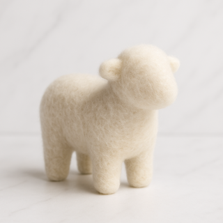 Merino Wool Carded Sliver | 19 Micron Undyed Wool