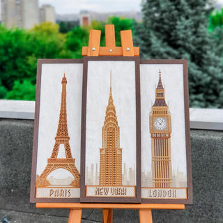 London Mixed Technique Stitch Kit by Charivna Mit M-191C