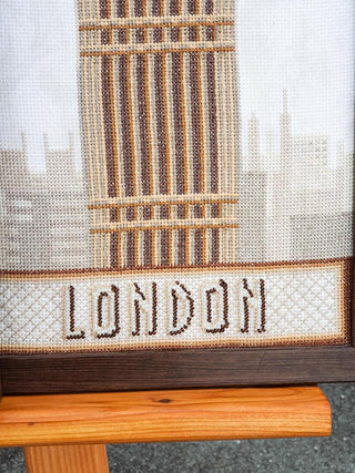 London Mixed Technique Stitch Kit by Charivna Mit M-191C