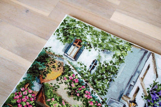 Paris in Flowers B2365L Counted Cross-Stitch Kit