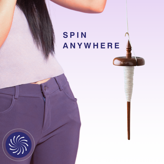 Premium Top Whorl Drop Spindle
