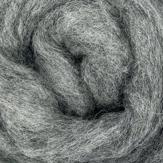 Grey Spectrum Carded Corriedale Wool Sliver Variety Pack