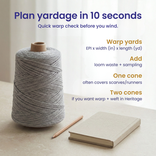 Revolution Fibers Heritage Yarn Worsted 1 lb Weaving Cones | 80% Superwash Merino Wool and 20% Nylon Blend