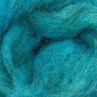 Retro Pop Carded Corriedale Wool Sliver Variety Pack