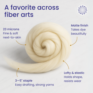 Targhee Wool Top
