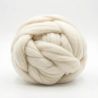 Undyed Cheviot Combed Wool Top