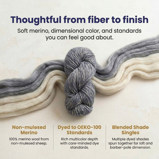 Premium Super Bulky (Chunky) Weight Multicolored Merino Yarn