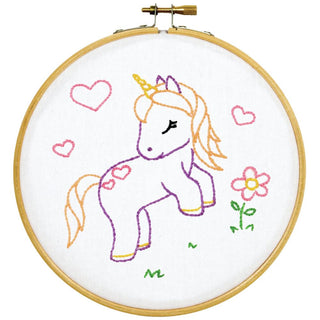 Stamped Hoop Kits by Jack Dempsey - Premium Embroidery Kit from Jack Dempsey Needle Art - Just $9.99! Shop now at Crossed Hearts Needlework & Design