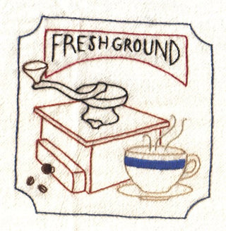 Java Break Iron-on Embroidery Pattern #3997 Aunt Martha's® - Premium Transfer Patterns from Aunt Martha's® - Just $1.90! Shop now at Crossed Hearts Needlework & Design