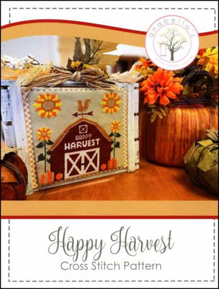 Happy Harvest Cross Stitch Pattern by Anabella's - Premium Pattern, Cross Stitch from Anabella's - Just $10! Shop now at Crossed Hearts Needlework & Design