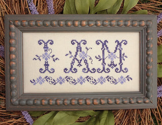 I Am Cross Stitch Pattern by My Big Toe Designs - Premium Pattern, Cross Stitch from My Big Toe Designs™ - Just $8! Shop now at Crossed Hearts Needlework & Design