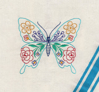 SR34 Floral Farm Friends Stitcher’s Revolution iron-on embroidery transfer pattern with floral farm animals