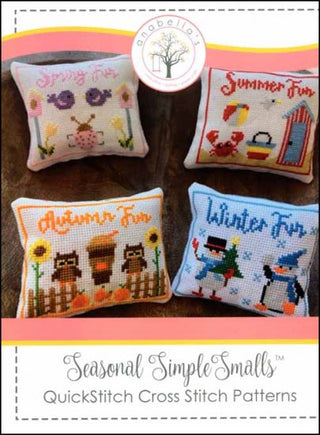 Seasonal Simple Smalls™ QuickStitch Cross Stitch Pattern by Anabella's - Premium Pattern, Cross Stitch from Anabella's - Just $12! Shop now at Crossed Hearts Needlework & Design