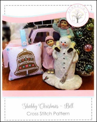 Shabby Christmas Bell Cross Stitch Pattern by Anabella's - Premium Pattern, Cross Stitch from Anabella's - Just $6! Shop now at Crossed Hearts Needlework & Design
