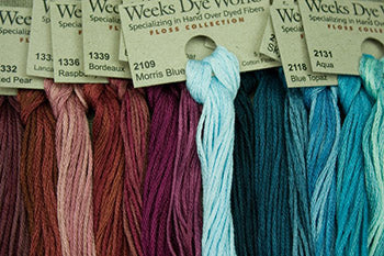 Weeks Dye Works™ Six-Strand Embroidery Floss 2300s – Crossed Hearts ...